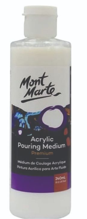 Mont Marte Acrylic Pouring Medium Premium 240ml