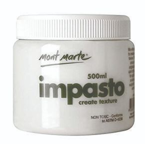 Mont Marte Impasto 500ml White Create Texture