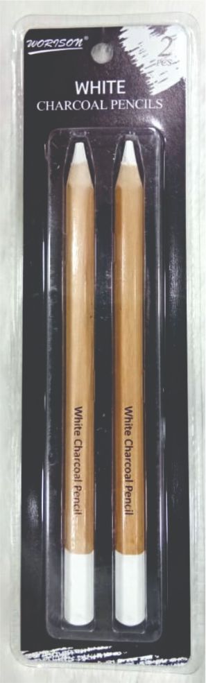 Morison White Charcoal Pencil 2 pc