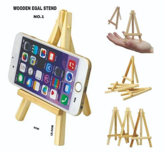 Wooden Easle small Phone stand
