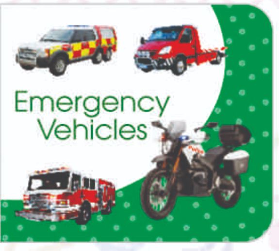Art Factory Emergency Vehicles Board Book