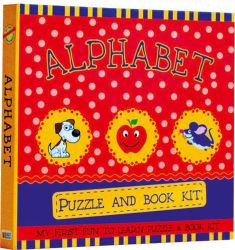 Art Factory Alphabet Puzzle And Book Kit