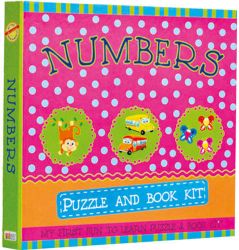Art Factory Numbers Puzzle And Book Kit