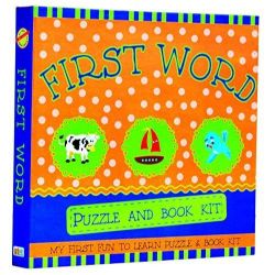Art Factory First Word Puzzle And Book Kit