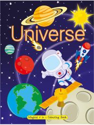 Art Factory universe magical 5 in 1 colouring book