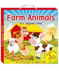 Art Factory My Big box of Puzzle & Book Fun At The Farm its jigsaw Time