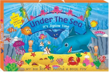 Art Factory My Big box of Puzzle & Book Fun Under The Sea its jigsaw Time