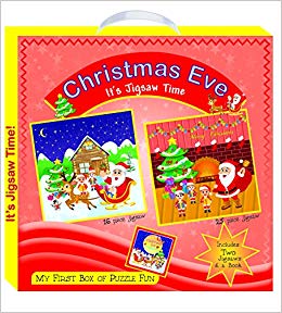 Art Factory My First box of Puzzle Fun Christmas Eve its jigsaw Time