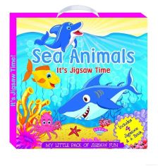 Art Factory little box of Jigsaw Fun Sea Animals its jigsaw Time
