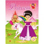 Art Factory princess jumbo colouring book