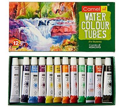 Camel 3604502 Water Colours Tube 5ml 12 Shade