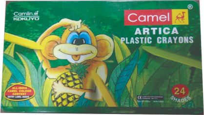 Camel 4433685 Artica Plastc Crayon Tin Pack 24 Shade