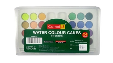 Camel 3739515 Water Colours Cake 24 Shade