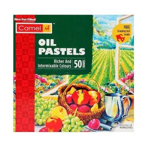 Camel 4329536 Oil Pastel Cardboard Box Pack 50 Shade