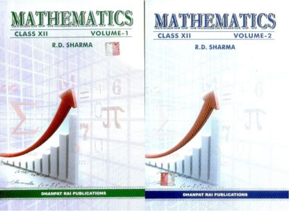 Dhanpat Math Rd Sharma (set of two volumes) Class XII