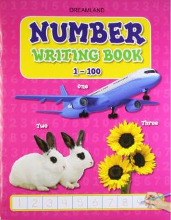 Dreamland Number Writing Book 1 100