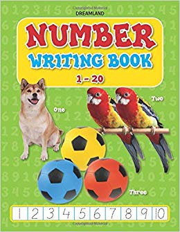 Dreamland Number Writing Book 1 20