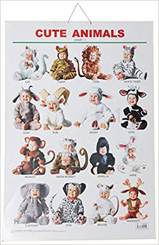 Dreamland Cute Animals 1 Hanging Chart