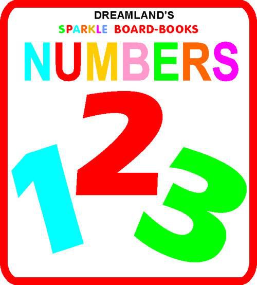 Dreamland Sparkle Board Book Numbers