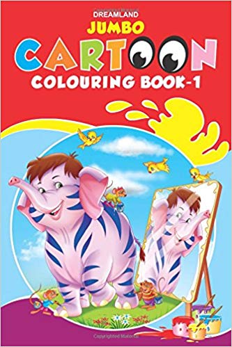 Dreamland Jumbo Cartoon Colouring Book 1