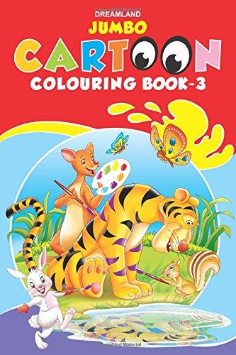 Dreamland Jumbo Cartoon Colouring Book 3