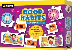 Explore Good Habits Learning Time Puzzle
