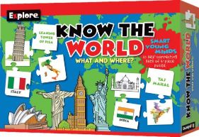 Explore Know The World What and Where Puzzle