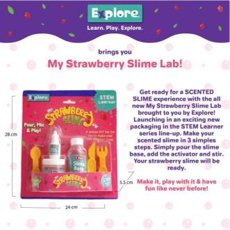 Explore My Strawberry Slime Lab