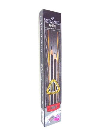 Faber 1003-10B GLITZ Pencils (10 Pencil pack)