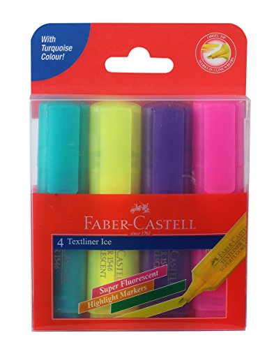 Faber 154610 Textliner Highlighter Set of 4 colours