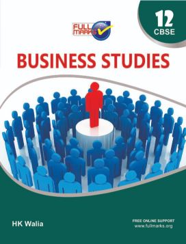 FullMarks Business Studies Fullmarks Support book CLASS XII