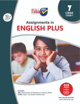 FullMarks ENGLISH PLUS CBSE ASSIGNMENTS TEXT BOOK CLASS VII