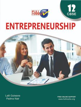 FullMarks Entrepreneurship Fullmarks Support book CLASS XII