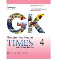 Goyal General Knowledge Times with Online Support Class IV 