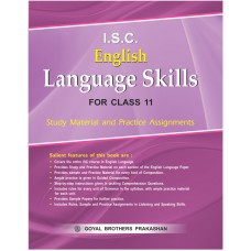 Goyal I.S.C. English Language Skills Class XI