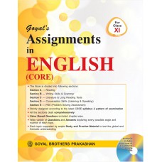 Goyal Goyal's Assignments In English (Core) Course Class XI