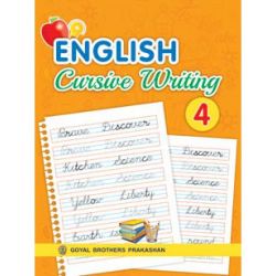 Goyal English Cursive Writing Class IV 