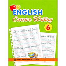 Goyal English Cursive Writing Class VI 