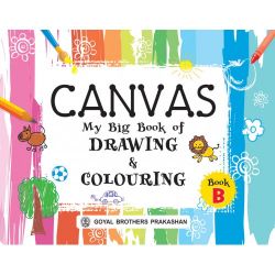 Goyal Canvas  My Big Book of Drawing and Colouring B