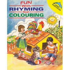 Goyal Fun with Rhyming and Colouring Book 1
