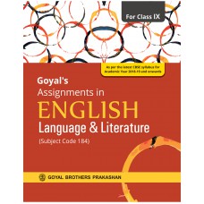 Goyal Assignments in Communicative English Class IX