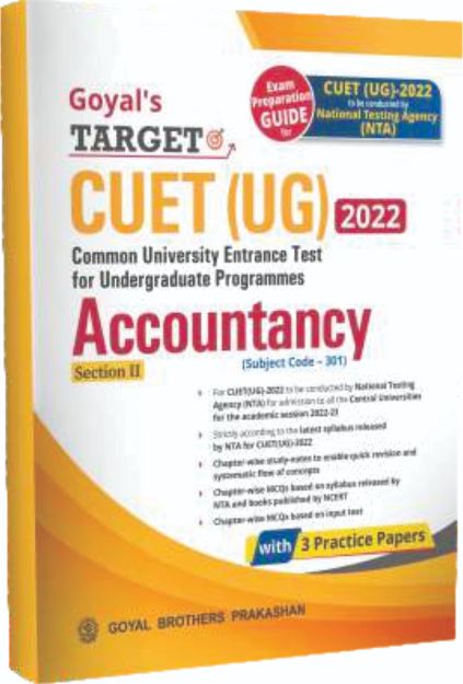 Goyal Target CUET UG Accountancy Section II