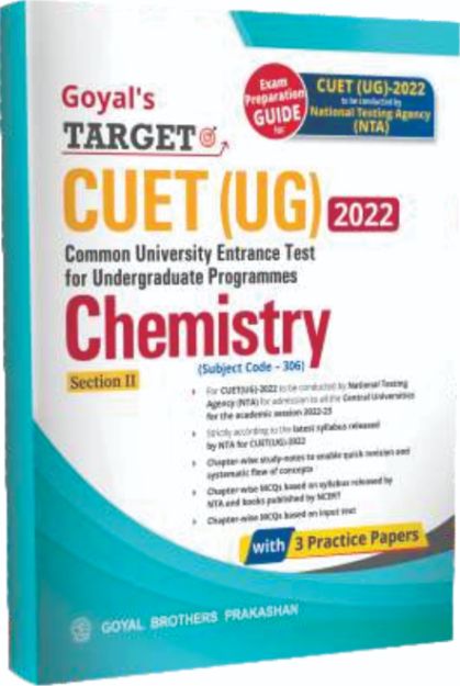 Goyal Target CUET UG Chemistry Section II