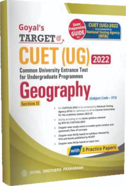 Goyal Target CUET UG Geography Section II 