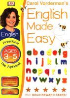 DORKING KINDERSLEY ENGLISH MADE EASY PRESCHOOL AGES 3-5 THE APLHABET