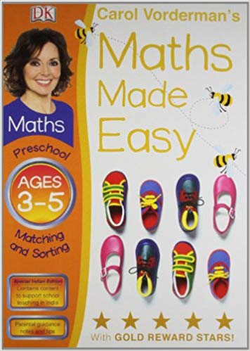DORKING KINDERSLEY MATHS MADE EASY PRESCHOOL AGES 3-5 MATCHING AND SORTING