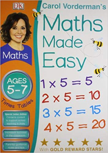 DORKING KINDERSLEY MATHS MADE EASY AGES 5-7 TIMES TABLES