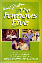 HODDER THE FAMOUS FIVE GO OFF TO CAMP, FIVE GET INTO TROULE, FIVE FALL INTO ADVENTURE