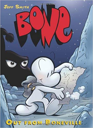 SCHOLASTIC BONE #01 OUT FROM BONEVILLE (GRAPHIX)