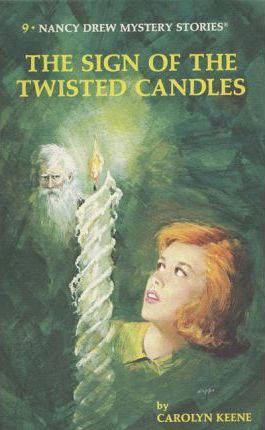 PENGUIN NANCY DREW THE SIGN OF THE TWISTED CANDLES # 9